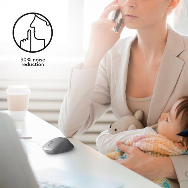 MUS LOGITECH M330 SILENT PLUS SVART