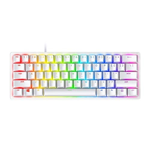 Razer Huntsman Mini Gaming Keyboard Clicky Optical Switch Us Layou Svart Vit