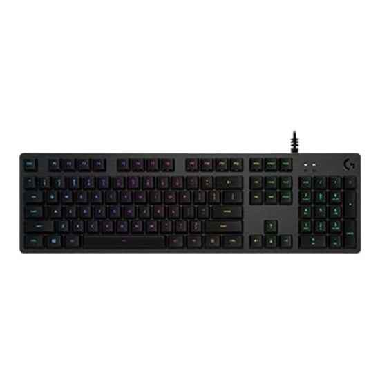 Logitech G512 Brown Switch Pelaamiseen Tarkoitettu Mekaaninen Näppäimistö Hopeinen Hiili