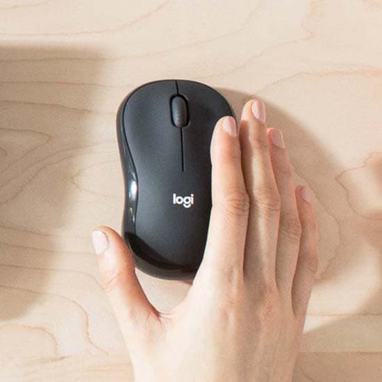 Logitech Mk295 Silent Langaton Näppäimistö Ja Hiiri Musta German QWERTZ