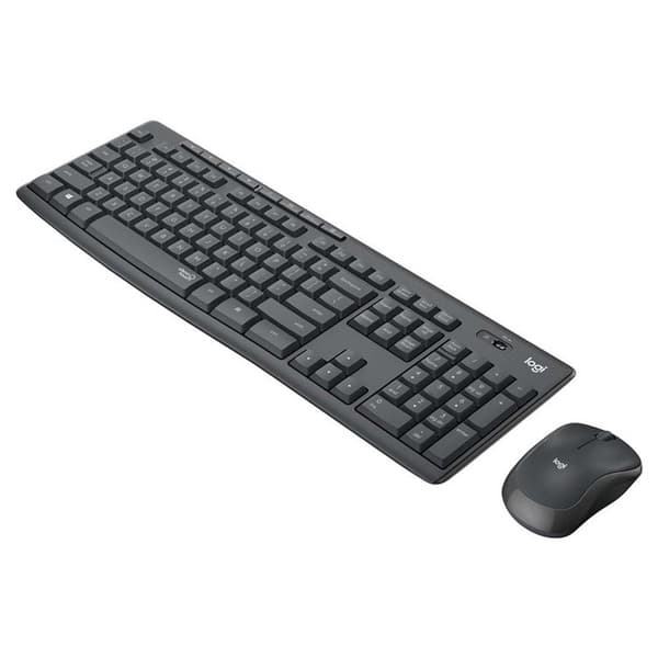 Logitech Mk295 Silent Langaton Näppäimistö Ja Hiiri Musta German QWERTZ