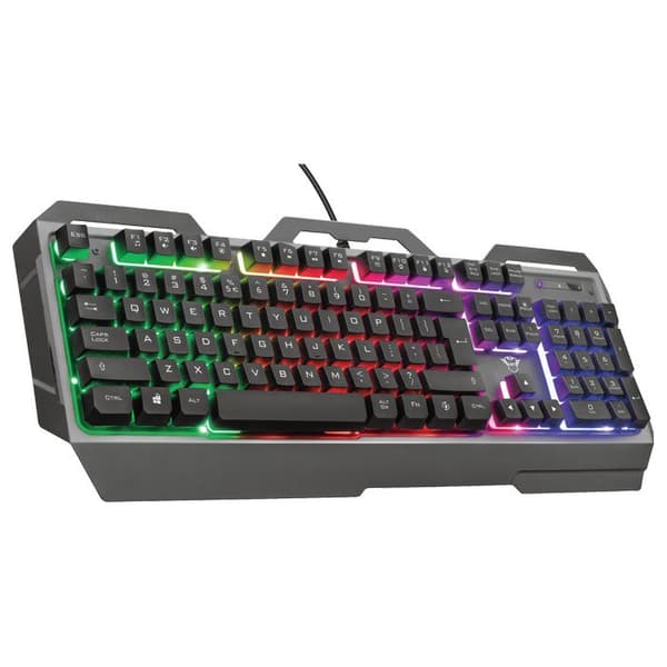 Trust Gxt 856 Gaming Gaming Näppäimistö Musta QWERTY Spanish