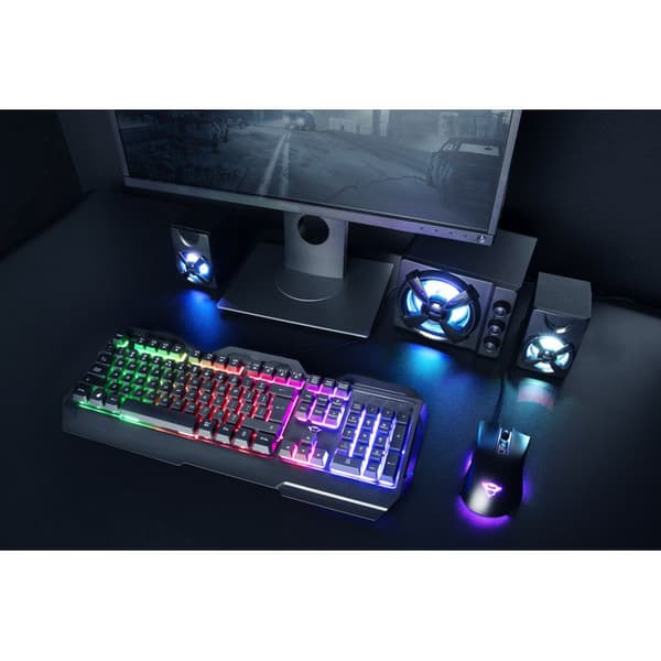 Trust Gxt 856 Gaming Gaming Näppäimistö Musta QWERTY Spanish