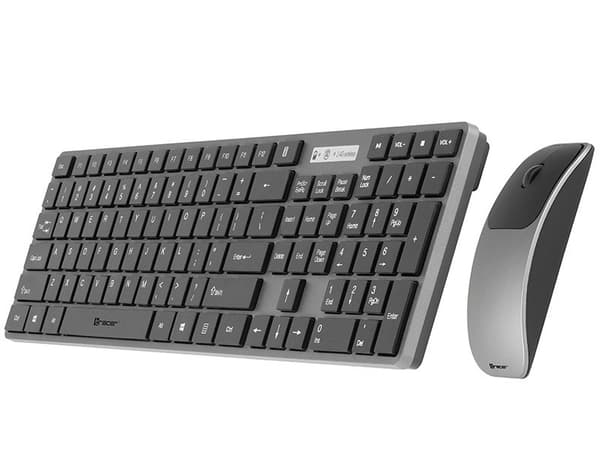 Tracer SET TRAKLA46773 näppäimistö RF Nano Wireless musta, Harmaa