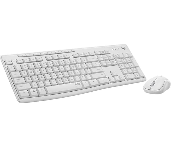 Logitech MK295 Silent Wireless Combo -näppäimistö RF Wireless QWERTY US International White