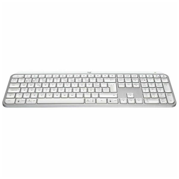Logitech Mx Keys S Langaton Näppäimistö Hopeinen