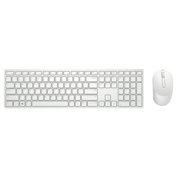 Dell Km5221w Trådlöst Tangentbord Och Mus Vit