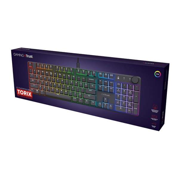 Trust Gxt 866 Torix Tastatur
