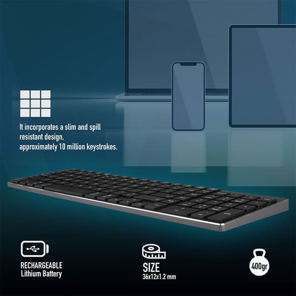 Ngs Fortune Trådløst Tastatur Og Mus