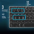 Miniatyrbillede 8 af 10: Ngs Fortune Trådløst Tastatur Og Mus
