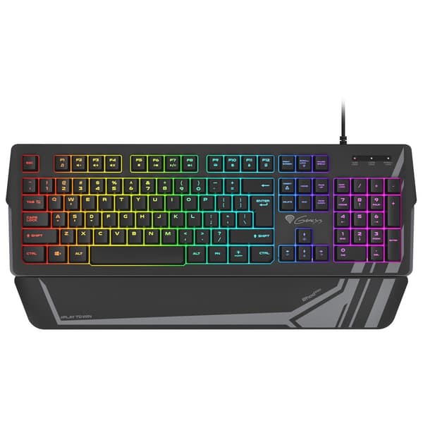 Genesis Rhod 350 Rgb Gamingtastatur Sort