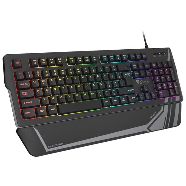 Genesis Rhod 350 Rgb Gamingtastatur Sort
