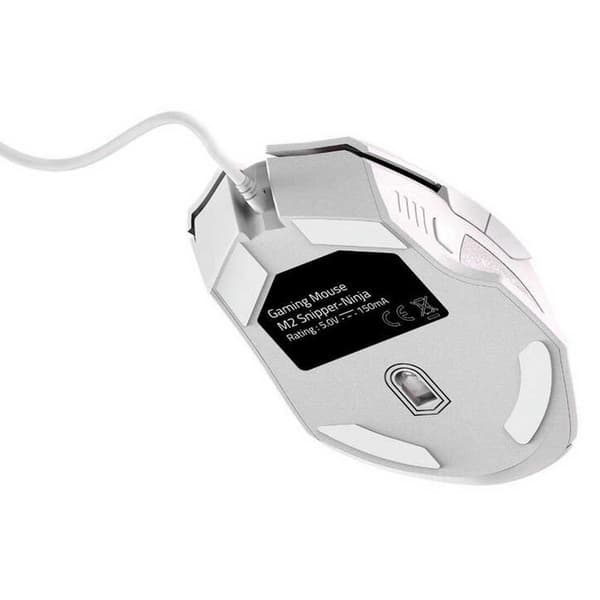 Energy Sistem Esg M2 Sniper-ninja 6400 Dpi Spillemus Hvid