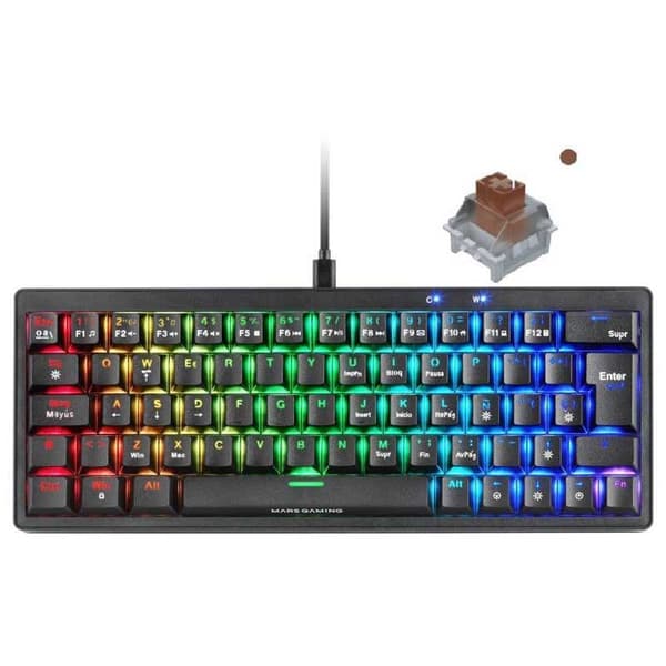 Mars Gaming Mkminipro Gamingtastatur