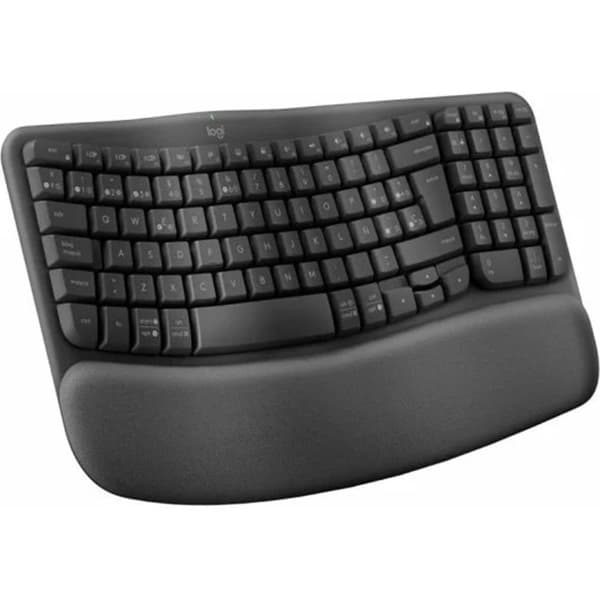 Logitech Wave Langaton Näppäimistö Grafiitti