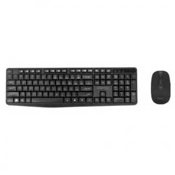 Approx Mx335 Trådløst Tastatur Og Mus Sort Spanish QWERTY Sort