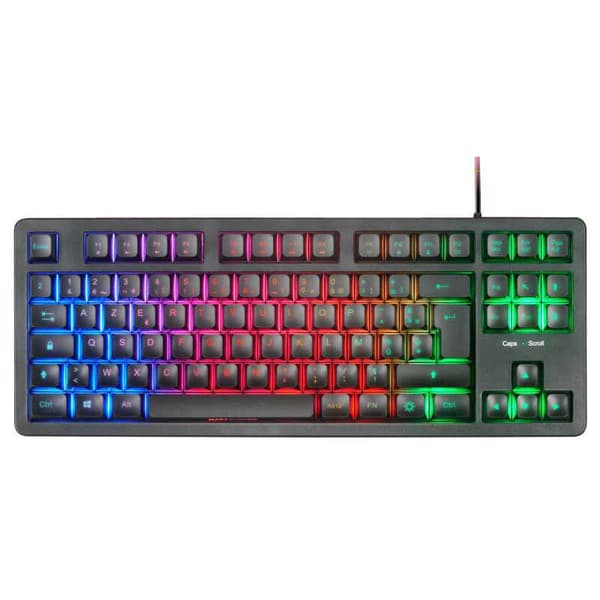 Mars Gaming Tkl Mk023 Rgb Gamingtastatur Sort French AZERTY