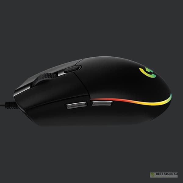 Logitech G203 Lightsync Gamingmus USB Typ-A 8000 DPI