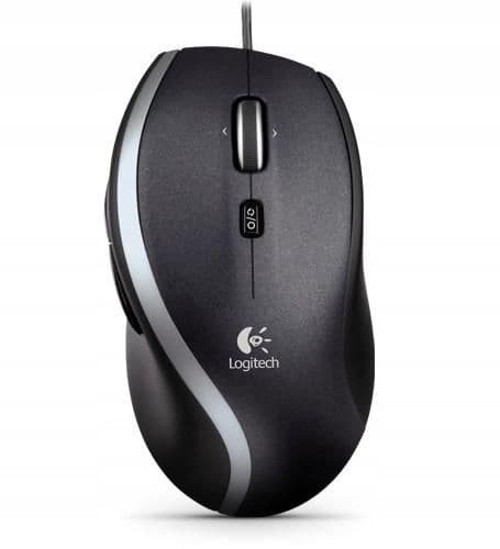 Logitech M500 sladdansluten optisk mus 910-001203 Svart