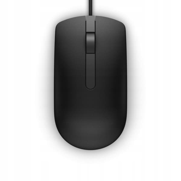 DELL optisk mus MS116 Svart, 570-AAIR