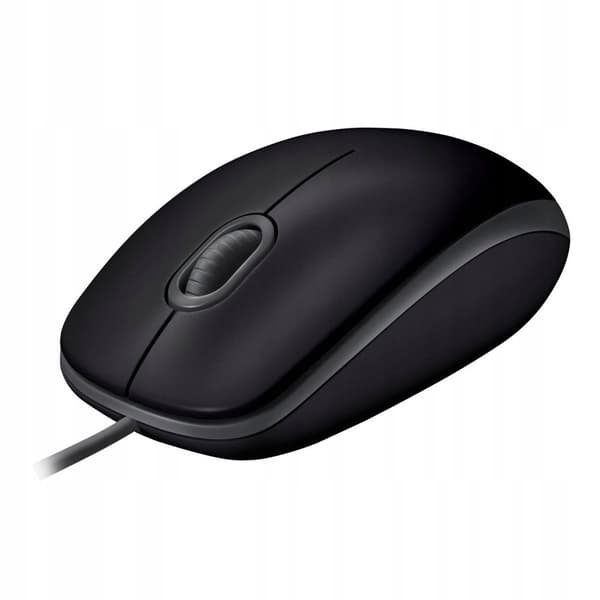 Logitech B110 Tyst, Sladdbunden Mus 910-005508 Svart