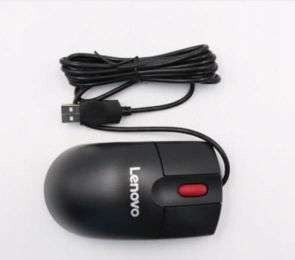 Lenovo USB-mus Calliope-mus BK, 00PH133 Sort