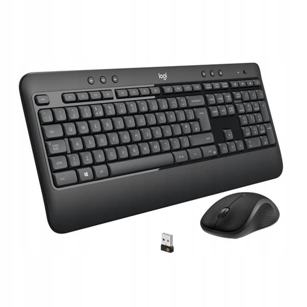 Logitech MK540 Avancerad Trådlös Hörlur, 920-008685 Svart, Vit