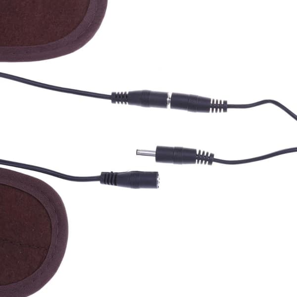 Lämmittävät pohjalliset USB-liitännällä ja superpehmeällä sametilla - koko 41-42