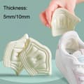 Miniatyrbilde 4 av 6: Hælbeskyttelse for sko 5mm 1-par - Beige