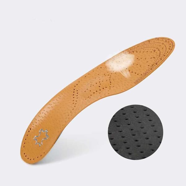 Insole - Leather Orthopedic Flat Foot