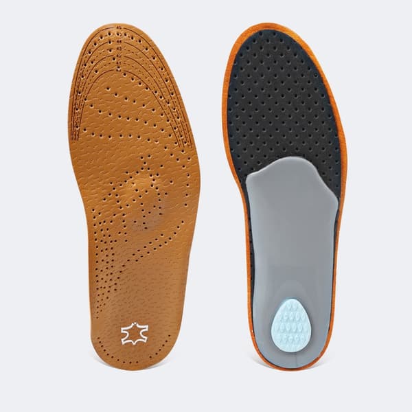 Insole - Leather Orthopedic Flat Foot