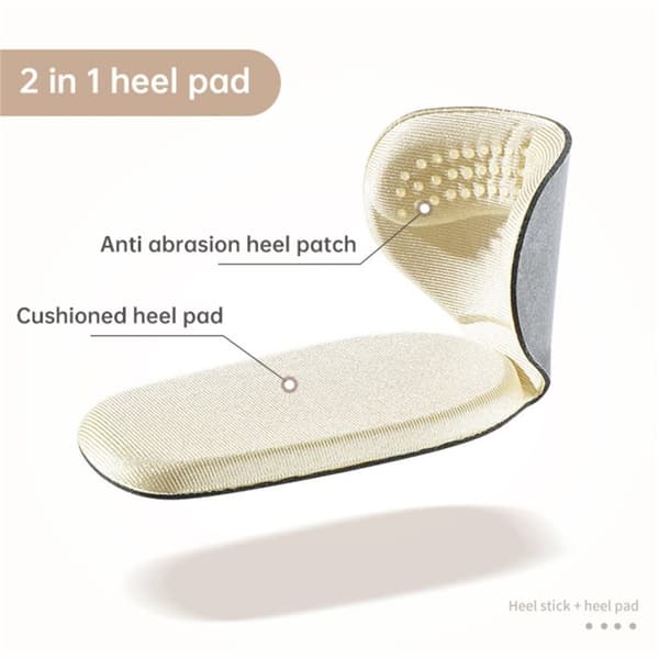 Høyhælgrep Hælputer 1 par Beige