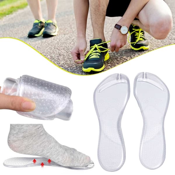 Innersåler for buestøtte for sandaler og flip-flops 1 par