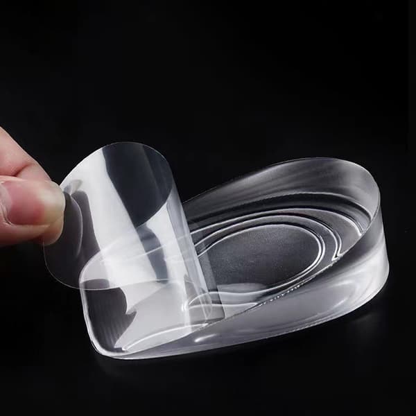 INF Male Model Silicone Invisible Heightening Insoles 1 Par