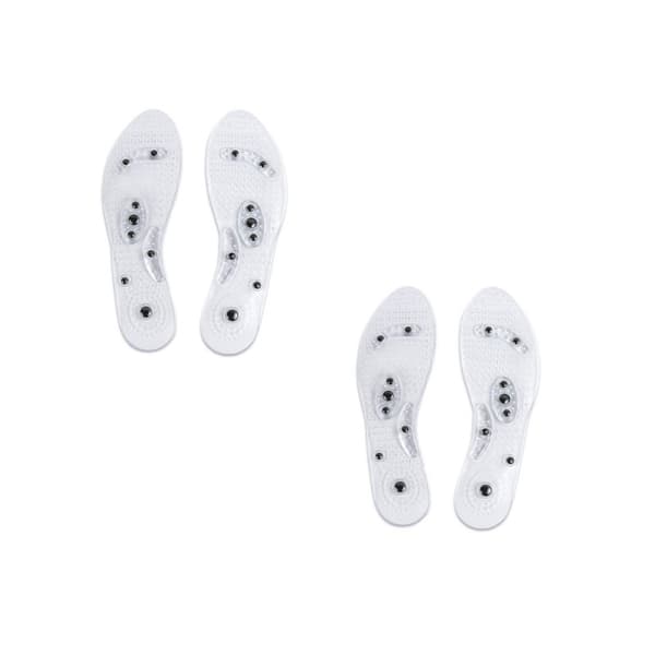 2 par Magnetic Therapy Sportsulor Storlek S Transparent