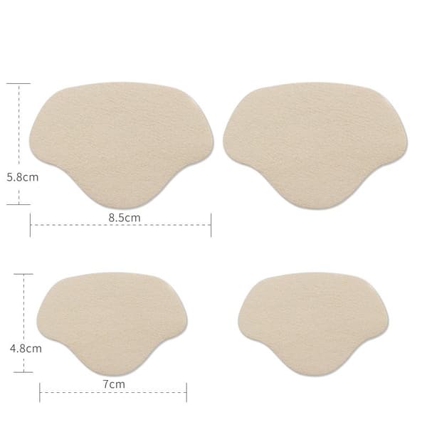 INF Kenkäpehmusteet Patch Sneakers Heel Protector Itseliimautuva kantapään suoja Monivärinen