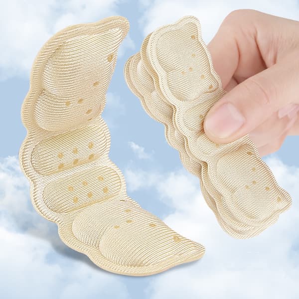 INF Hælklistremerker Puteskoputer 4-par Beige