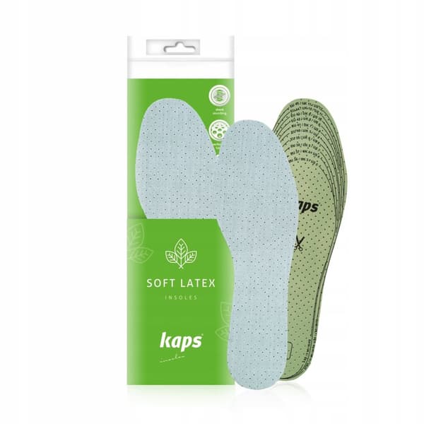 Mjuka skosulor i latex som andas