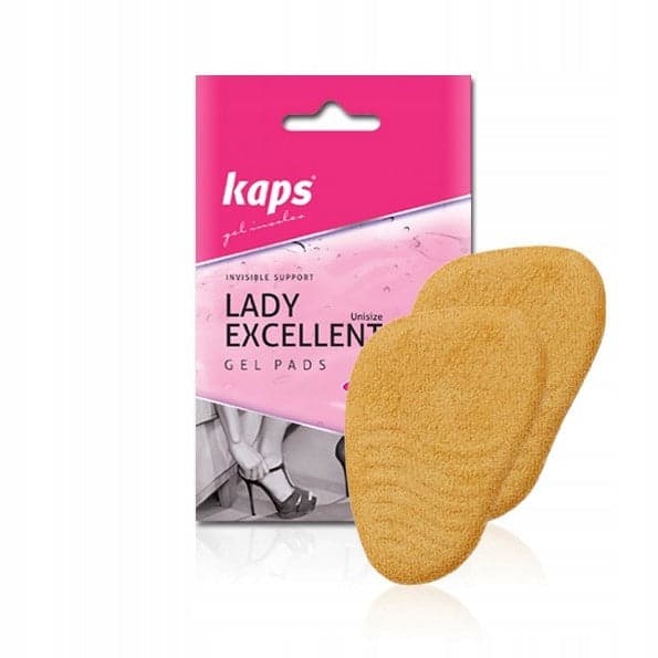 Halkfria gelkuddar för skor med klack