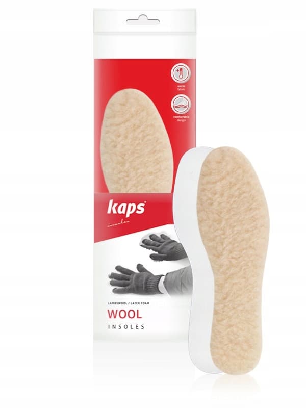 Isolerande skoinlägg i ylle - Kaps Wool