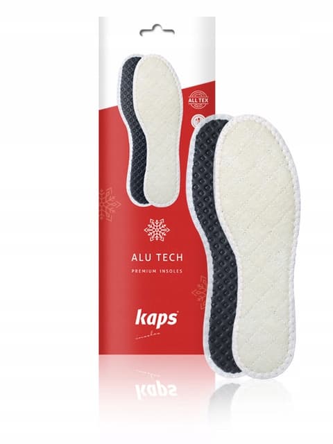 Kaps Alu Tech värmande skoinlägg med aktivt kol