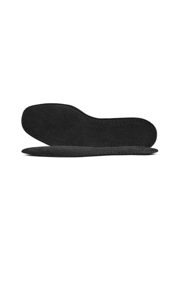 Kaps Leather Carbon Black skoinlägg som andas och motverkar svett