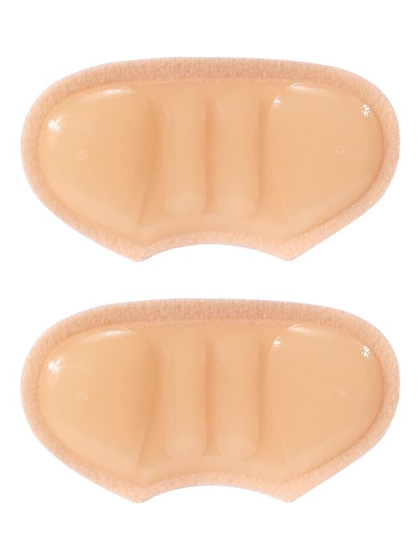 INF Tykkede myke hælputer 2-par Beige