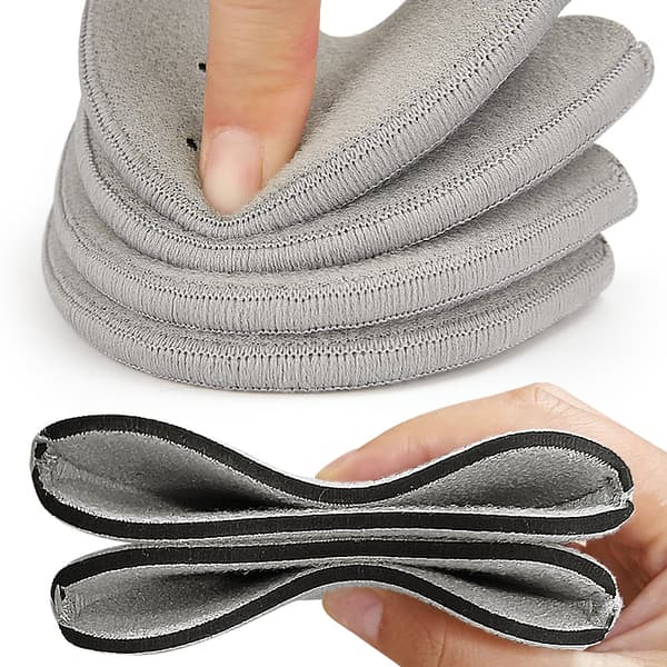INF 4 par skor Framfotskuddar Cow Leather Shoe Insoles