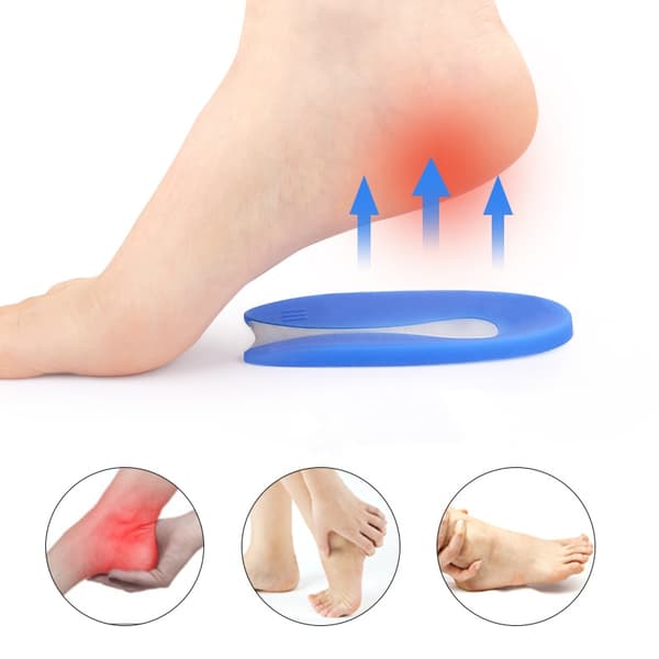 Silikon Soft Heel Cups Skoinlägg