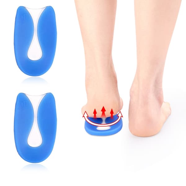 Silikon Soft Heel Cups Skoinlägg