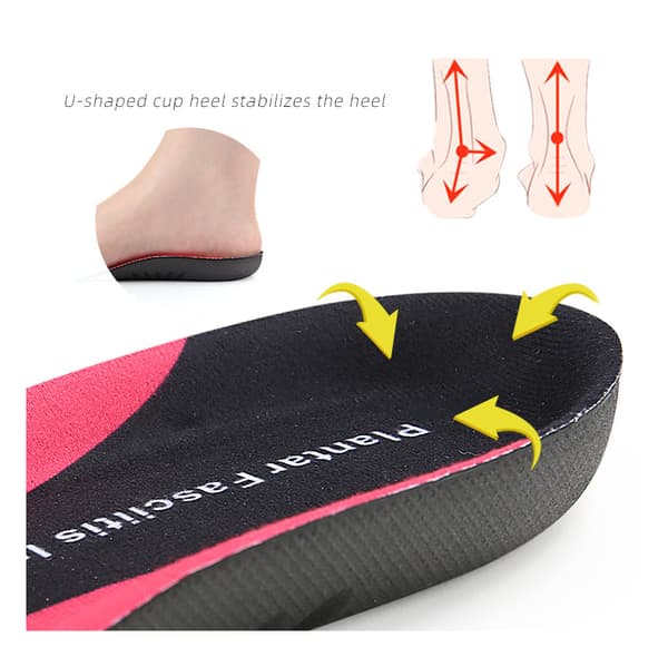 INF Arch Support innleggssåler for flate føtter