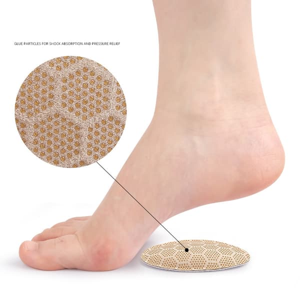 INF 2 par självhäftande tunna GEL Arch Support innersulor