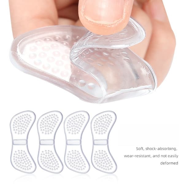 INF Gennemsigtige Halv Insole Gel Pads - One Size passer til de fleste