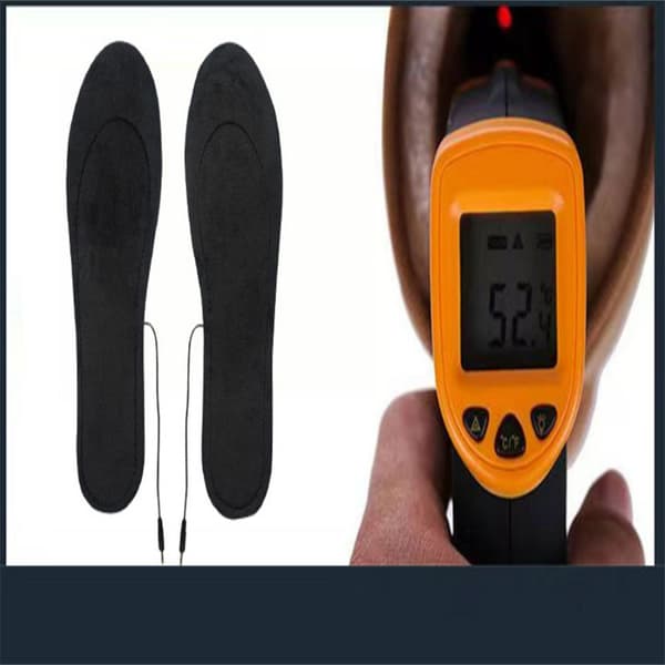 INF Oppvarmede innleggssåler med oppladbare batterier (8 timers batterilevetid)